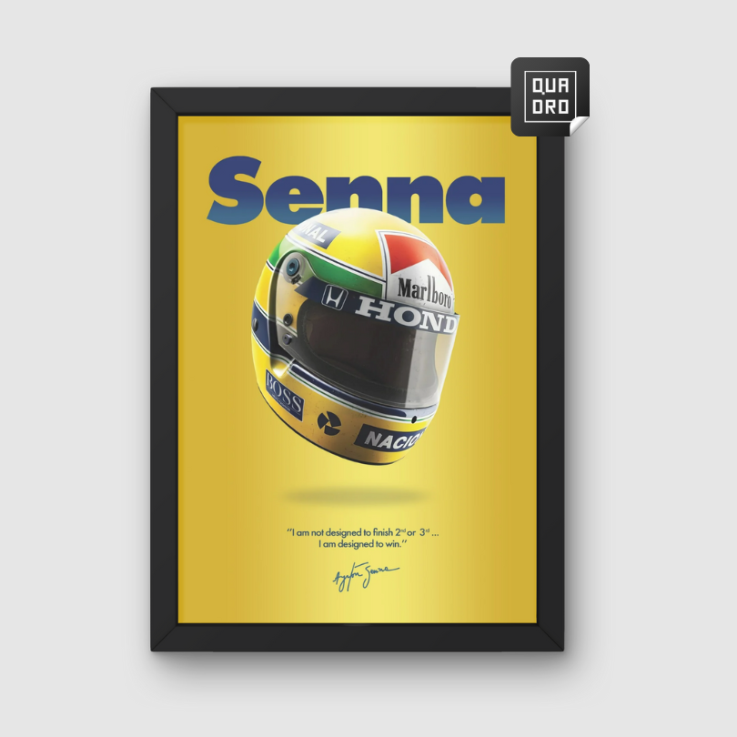 Ayrton Senna - Casco