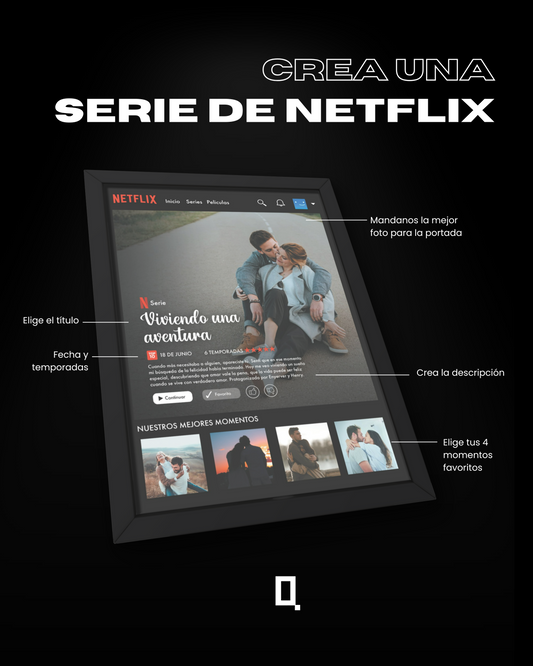 *Personaliza tu propia serie de Netflix