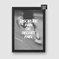Discipline pain or regret pain