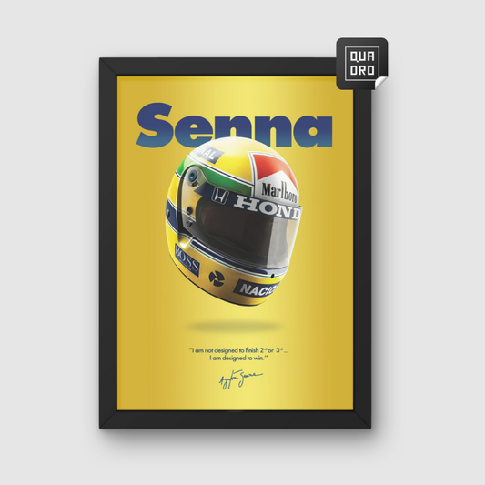 Ayrton Senna - Casco