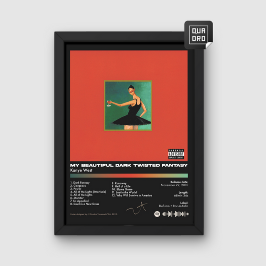 Kanye West - My Beautiful Dark Twisted Fantasy #1