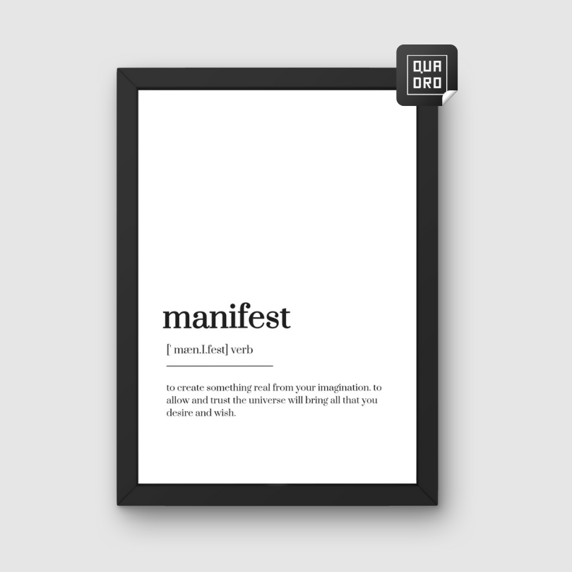 Meaning of Manifest