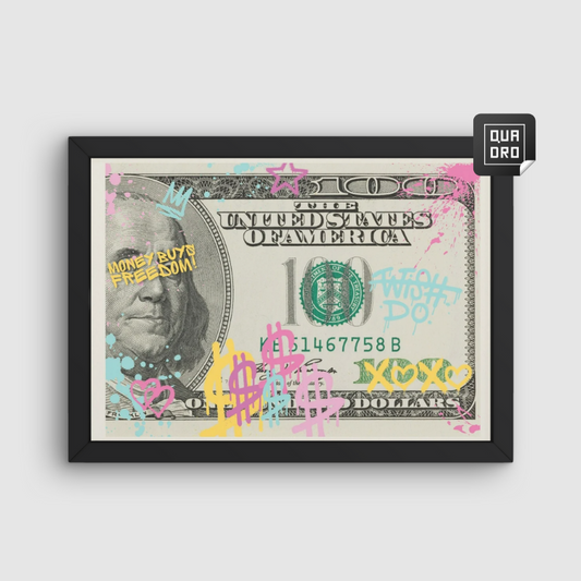 One hundred dollars art