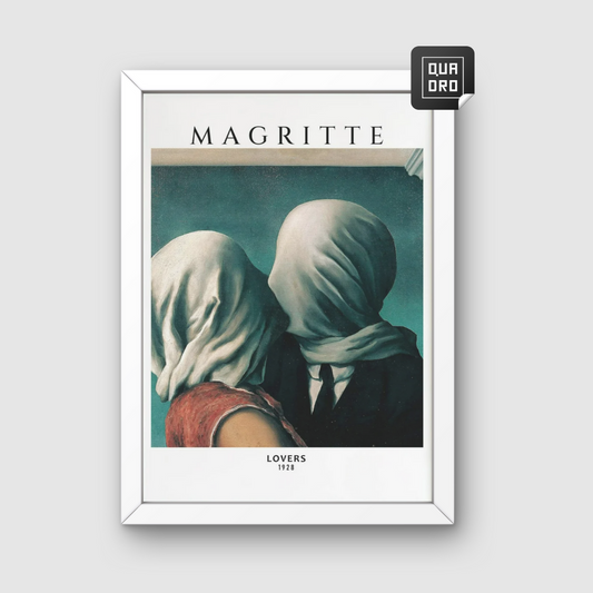 René Magritte - Los amantes