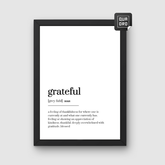 Meaning of Grateful