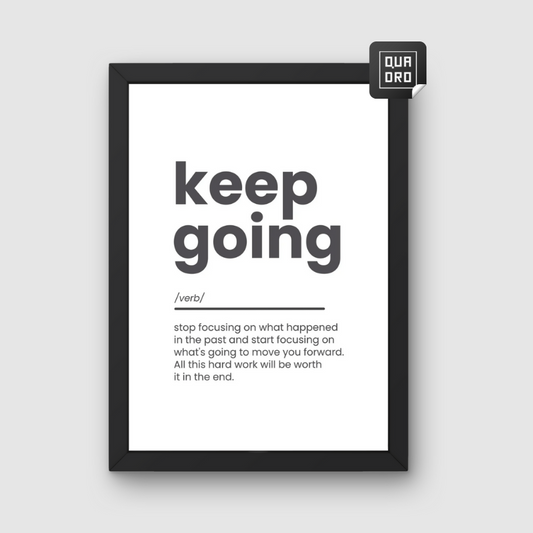 Meaning of Keep Going