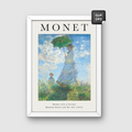 Monet - Woman with a Parasol